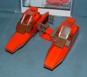STAR WARS, TWIN-POD CLOUD CAR SET 7119 - LEGO - 2002 - USED