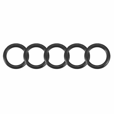 30pcs Black Nitrile Butadiene Rubber NBR O-Ring 4.2mm x 0.9mm Width