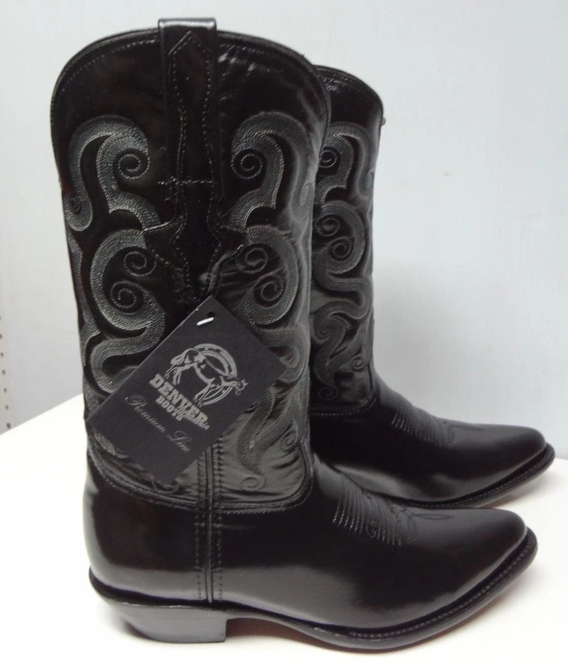 Men's  Camaleon  Leather Western Cowboy Boots  C226 - Image 4 of 4