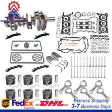 Engine Rebuild Kit Crankshaft Piston Rods For Jeep Chrysler Ram 1500 3.0T Diesel