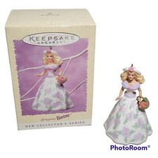 Hallmark Barbie Keepsake Ornament Springtime 1995 Easter Collection Christmas