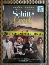 Schitt's Creek Season 5 DVD, ex-lib copy 