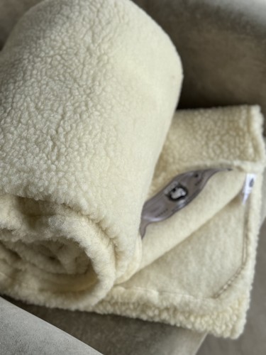 OFFERTA! Coperta lana 100% LANA 155x220cm lana di agnello plaid lana vergine coperta casa merino - Foto 15 di 37