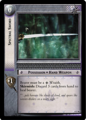 4x  Spectral Sword - 8U46 Ungraded Siege of Gondor
