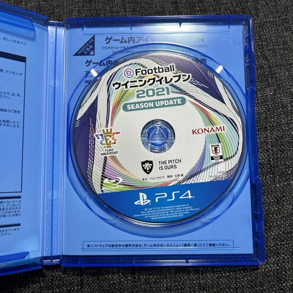 EFOOTBALL Winning Eleven 2021 Season Update PS4 Sony PlayStation 4 w/Case JP 24 - Image 2 of 4