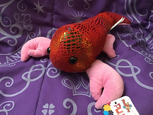 Toy Factory Iridescent pink red Plush Lobster 8" Soft Stuffed Animal - Bild 1 von 8