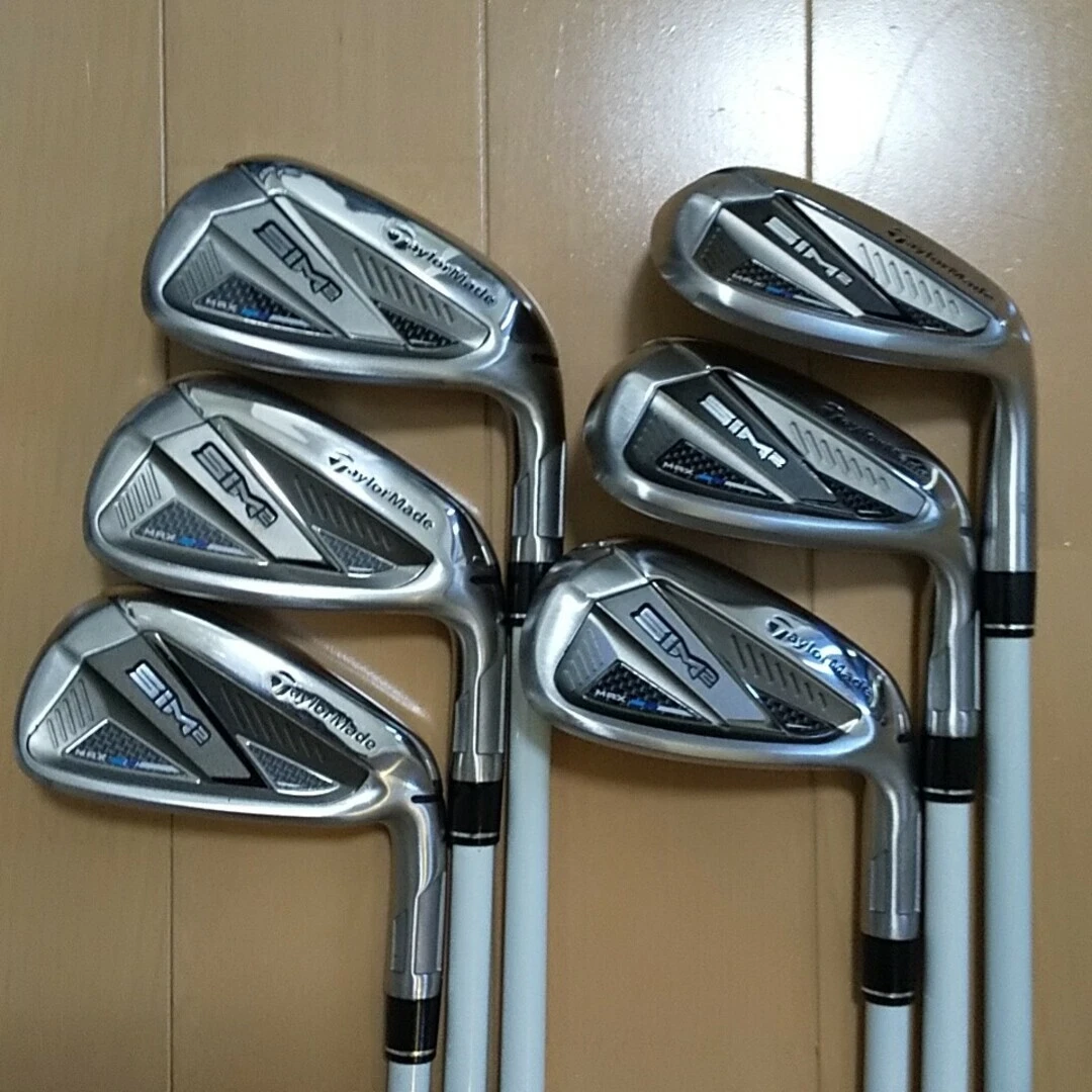 WOMENS TaylorMade Sim 2 MAX Iron Set 7-PW AW SW 6clubs FLEX-L