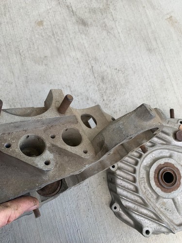 1950 Harley Flathead 45” G Engine Cases, Matching Bellies - Picture 6 of 17