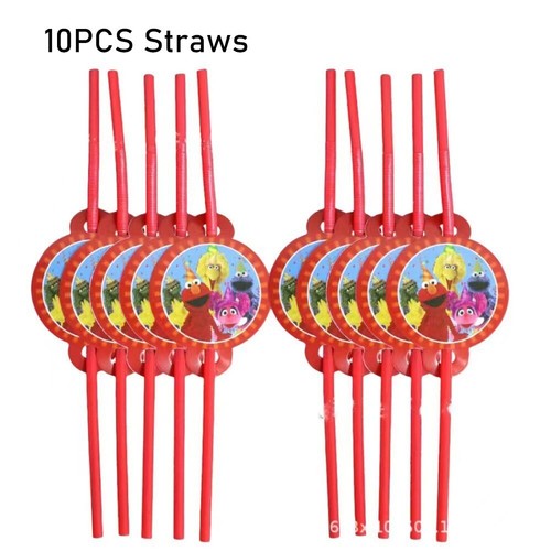 Sesame Street Party Supplies Balloons Kids Birthday Decorations Tableware - Picture 23 of 31