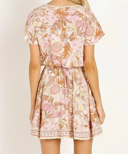 Mini Vestido Spell and the Gypsy Collective Jungle Talla XXS Precioso!! extra pequeño Foto 3 de 4