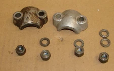 FRONT FORK AXLE BOTTOMS SET ------------ 1976 KAWASAKI KZ750B Twin