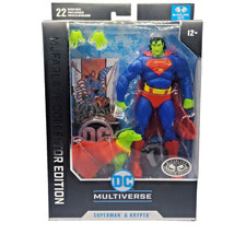 McFarlane DC Multiverse Superman & Krypto Return of Superman Platinum Chase 7