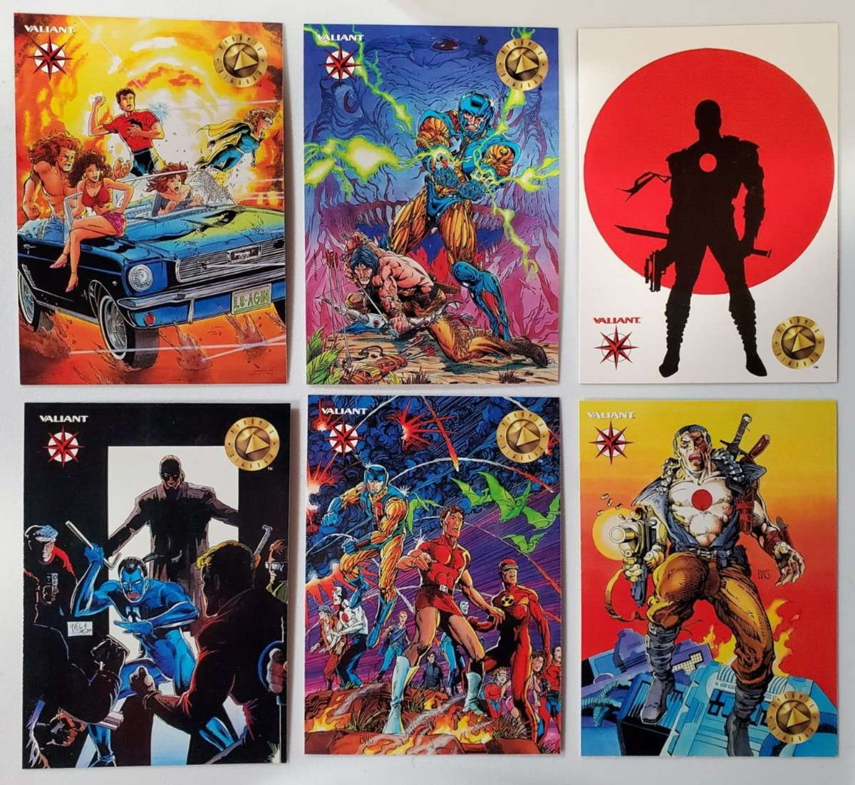 1993 Valiant Era Upper Deck Trading Cards Complete Set~Bloodshot