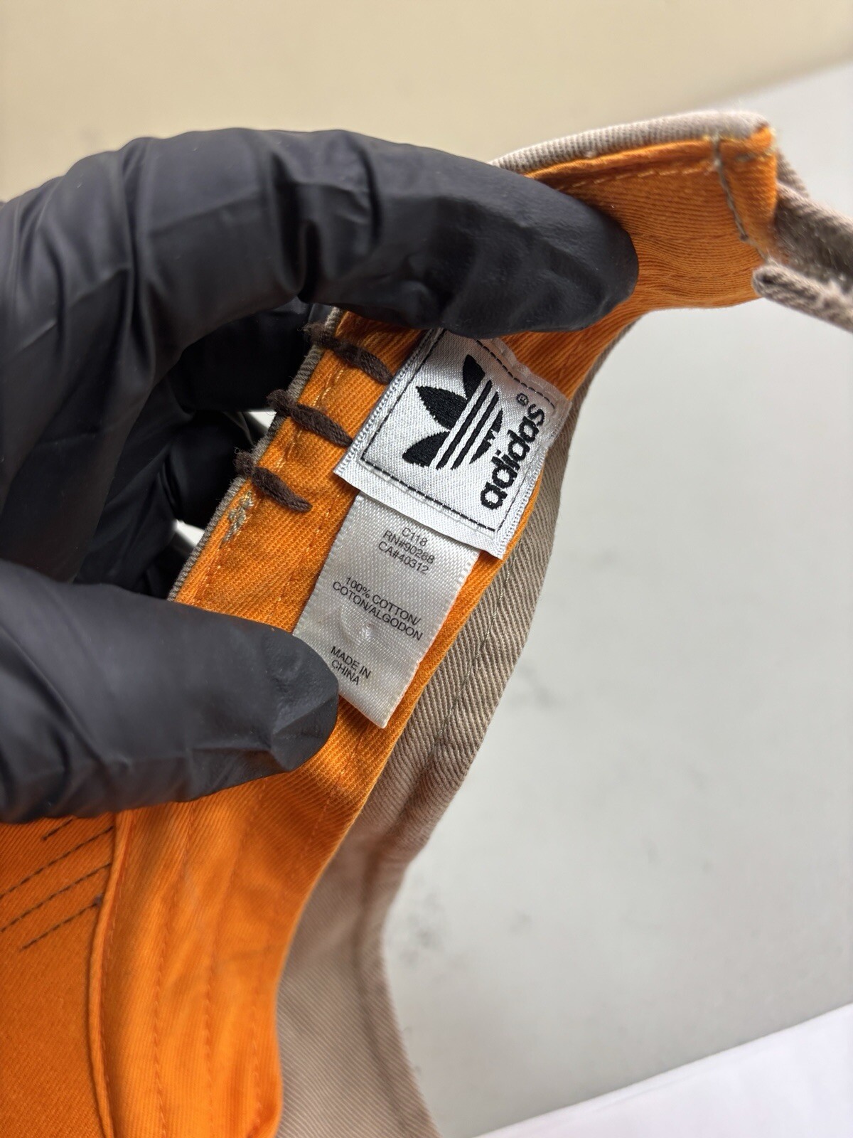 Adidas Visor Hat Adjustable Strap-back Cap Patche… - image 10