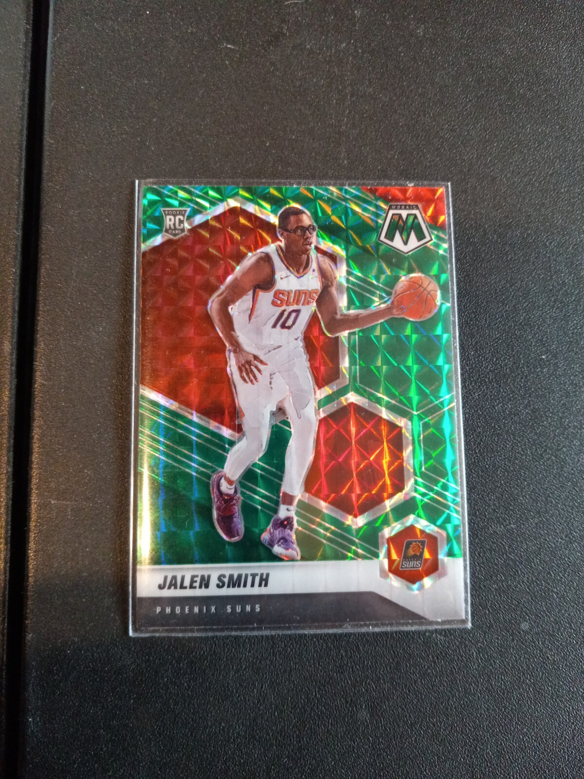 2020-21 Panini Mosaic Green #228 Jalen Smith