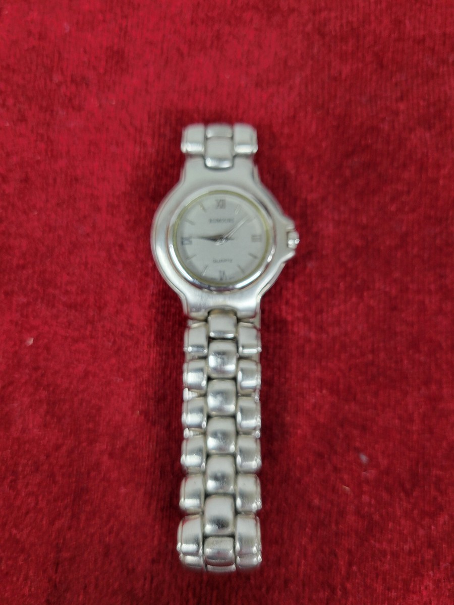 Vintage Chunky Silver Watch that still works! ??⭐️ s-l400.jpg main image 3