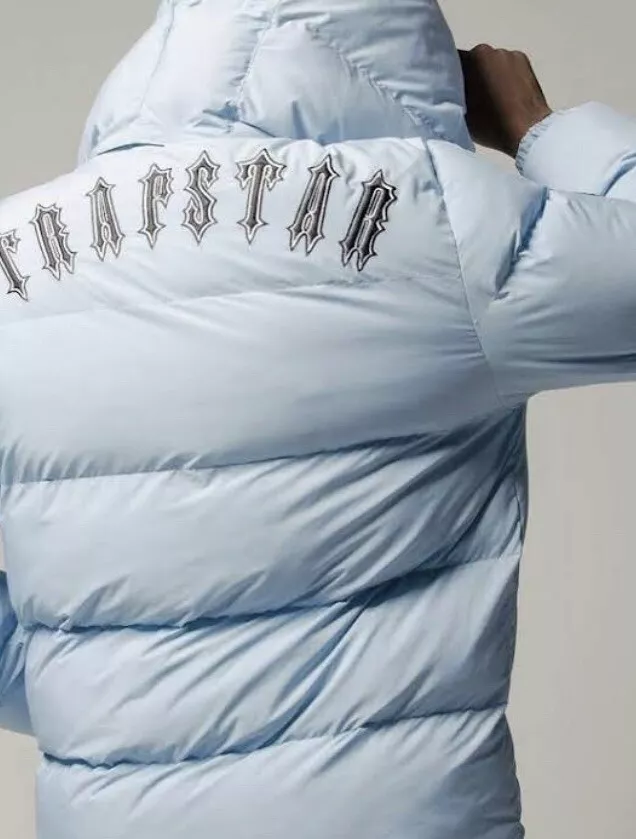 Ice blue on sale puffer jacket