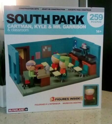 South Park McFarlane Lego Lot Classroom & Figures 787926128994