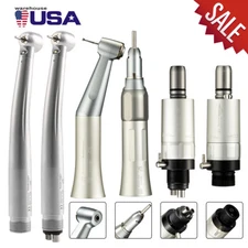 NSK Style Dental E-Generator LED High Speed/Slow Low Speed Handpiece Kit 4/2Hole