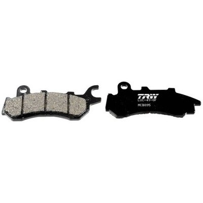 1x Bremsbelagsatz, Scheibenbremse TRW MCB895 passend für