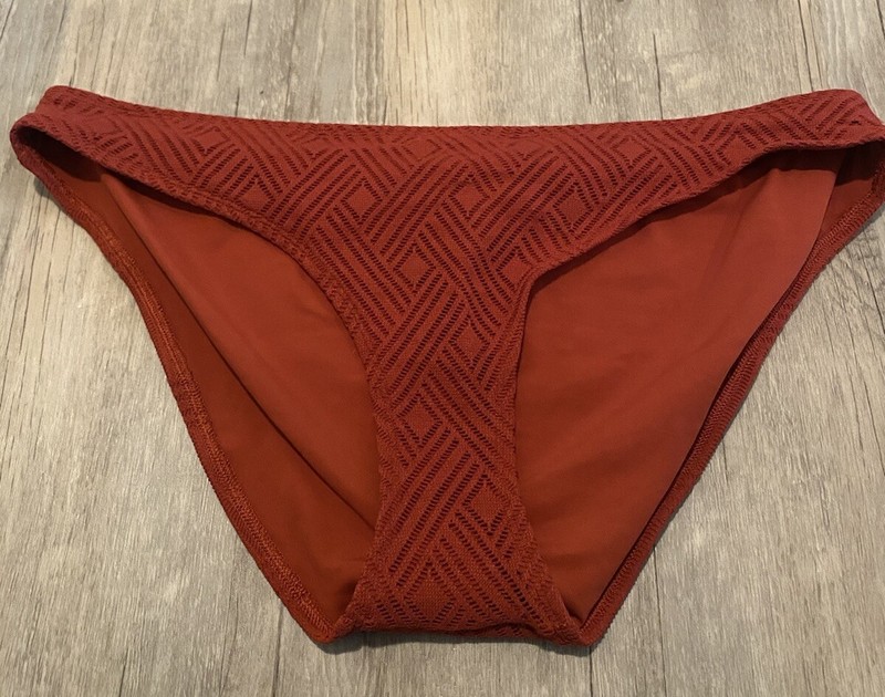 NWT Aerie XL Orange Bikini Bottoms Bathing Suit 