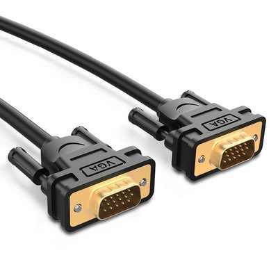 6ft VGA Extension Cable UGREEN SVGA Male to Female Video Coaxial Monitor Cord 