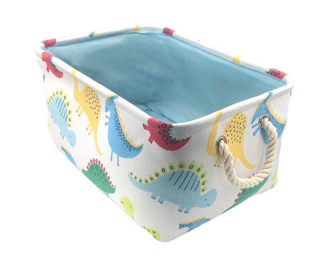 WSKC Dinosaur Storage Bin 15.7 Lx11 Wx8.6 H-Rectangular toy box baby basket | eBay