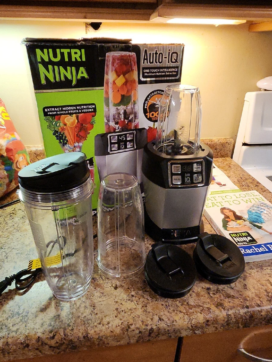 Nutri Ninja Auto IQ 1000W Blender w/ Base & Attachment BL482 30 Ninja Pro