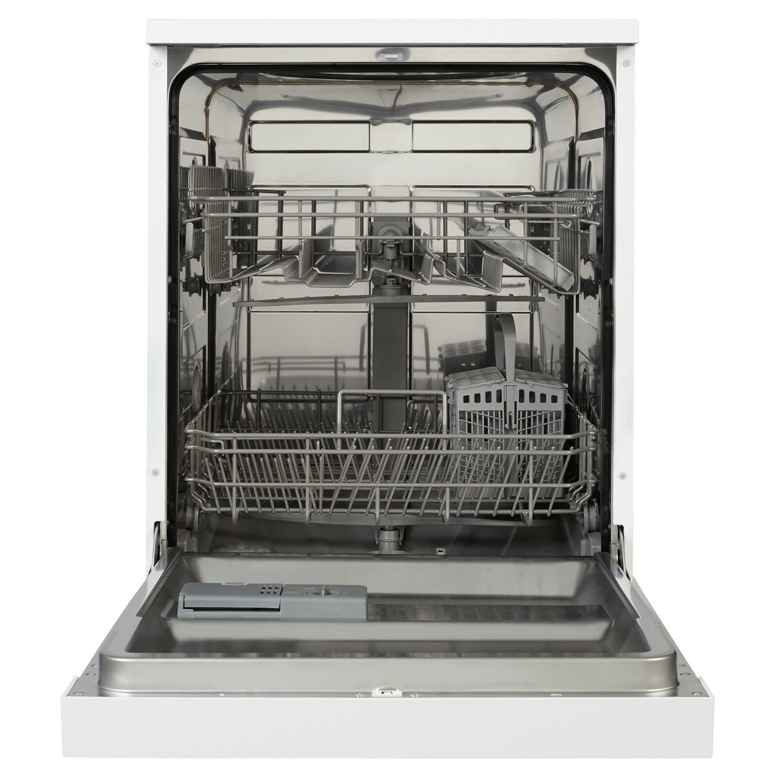 Cookology CFSD613BK 60cm wide Freestanding Dishwasher in Black 13 place