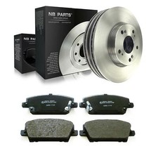 Bremsscheiben 282mm belüftet Bremsbeläge vorne für Honda Civic VIII Hatchback