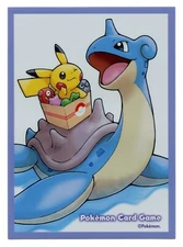 Lapras & Pikachu Ride Along Individual Card Sleeve 2021 Pokemon Center Japan