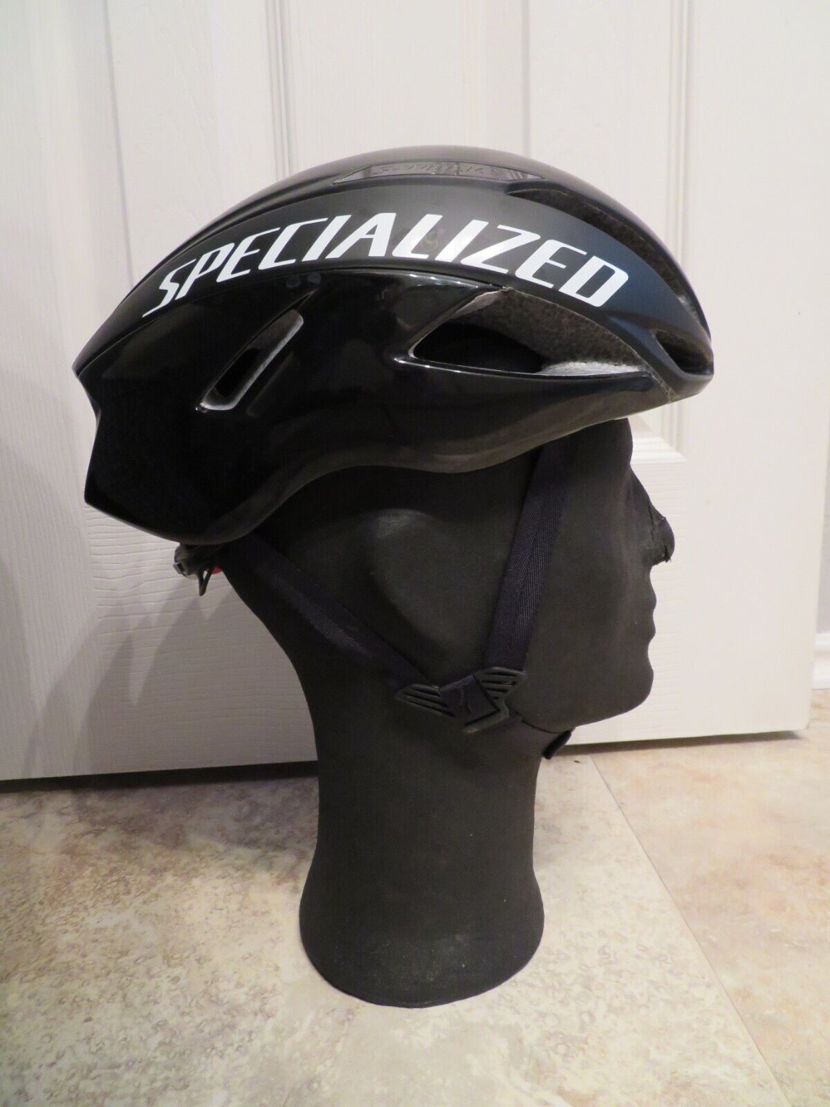 SPECIALIZED S-Works Evade 2 II Road Bike Helmet Small S Black White w/ ANGi  MIPS