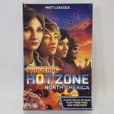 Pandemic Hot Zone North America 2-Player Board Game Z-MAN Games ▪︎ New Sealed 