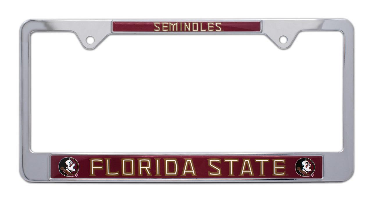 Florida State Seminoles Chome License Frame [NEW] Metal Car Truck Plate ...