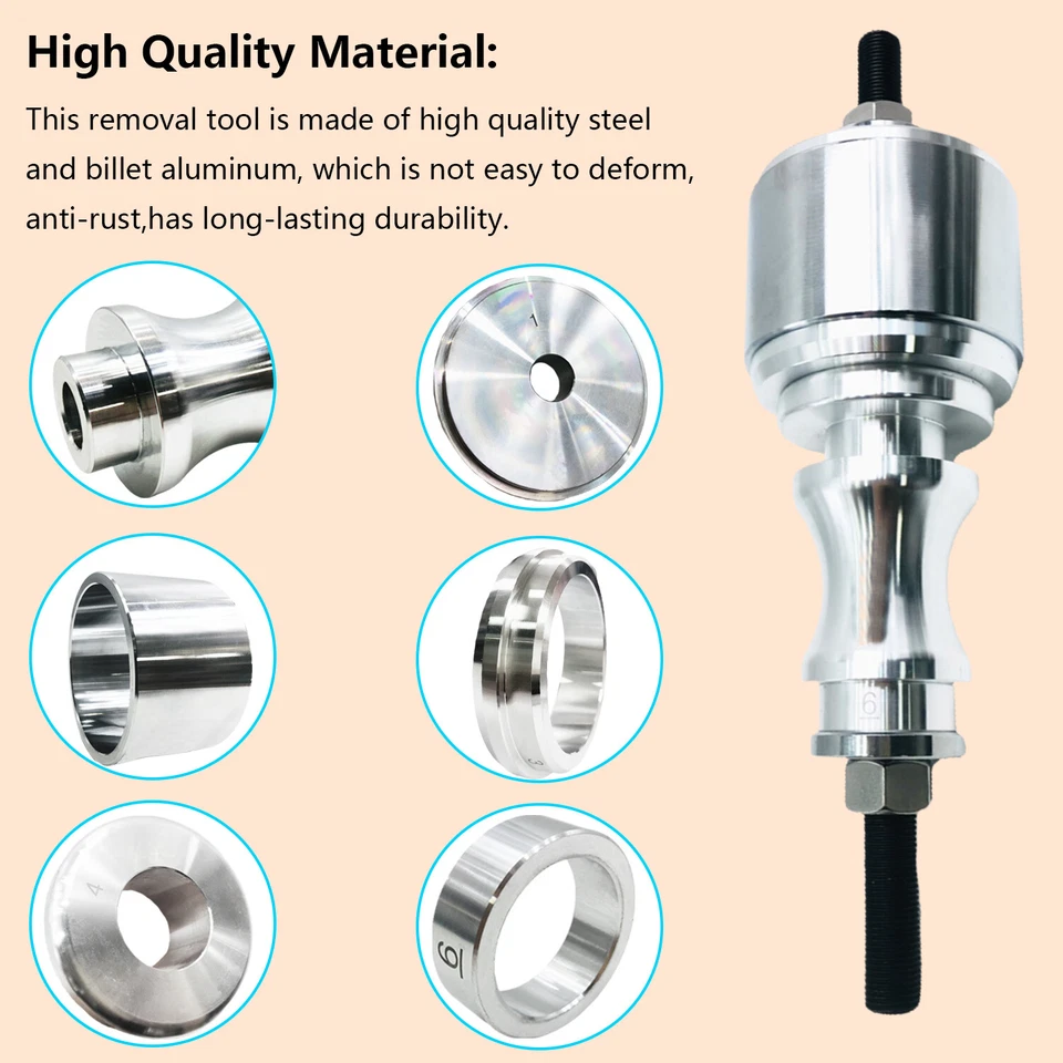 Wheel Bearing Removal Tool for Can-Am Outlander 330 400 450 500 570 650 800 1000 Foto 4 de 4