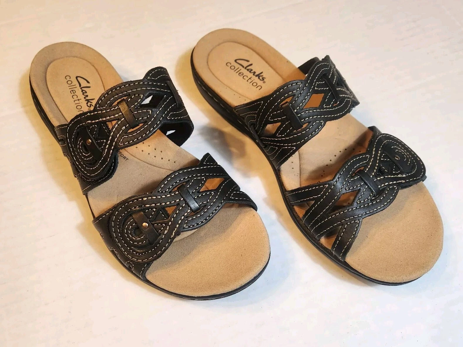 Clarks donna sandalo crepuscolare Laurieann taglia 6 5 W