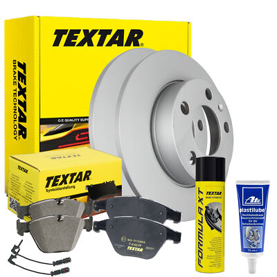 Textar Bremsensatz + Plastilube + Bremsenreiniger Ford Transit Bus, Kasten, Prit