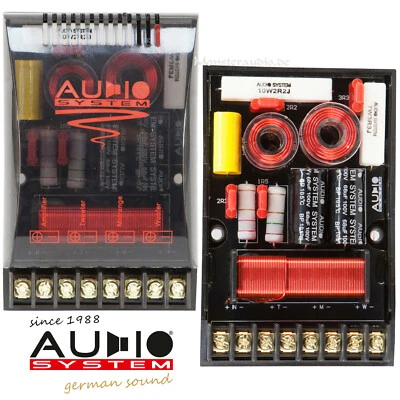 Audio System FWX 3-Way EVO 3-Wege Lautsprecher Frequenzweiche 12x Anpassung