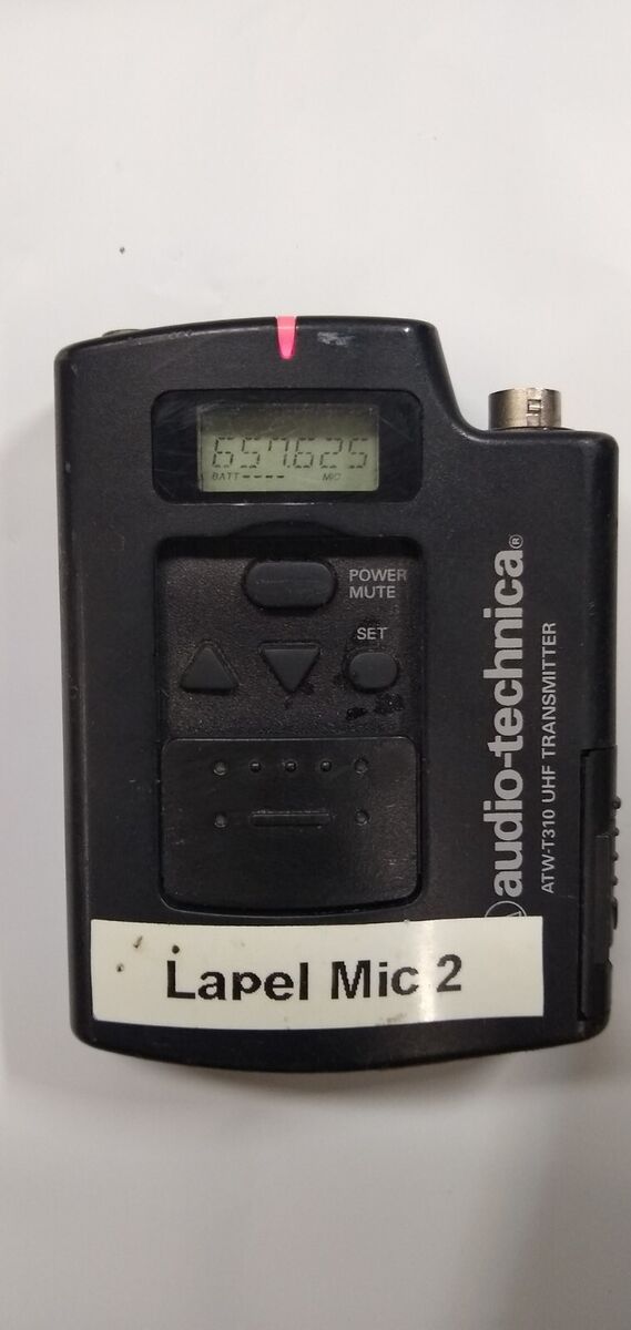 Audio-Technica ATW-T310 UHF Bodypack Transmitter 655-680MHz Audio-Technica ATW-T310 UHF Bodypack Transmitter 655-680MHz