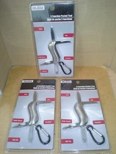 3PK. Tool Bench Hardware 5 Function Pocket Tool. New Sealed