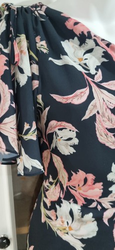 Portmans Dress Size 12 One Shoulder Floral - Picture 4 of 10