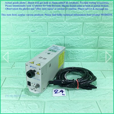 MORITEX MHAA-100W, Light Source & HAYASHI as photo, sn:random, Tested, DHLtoUS.