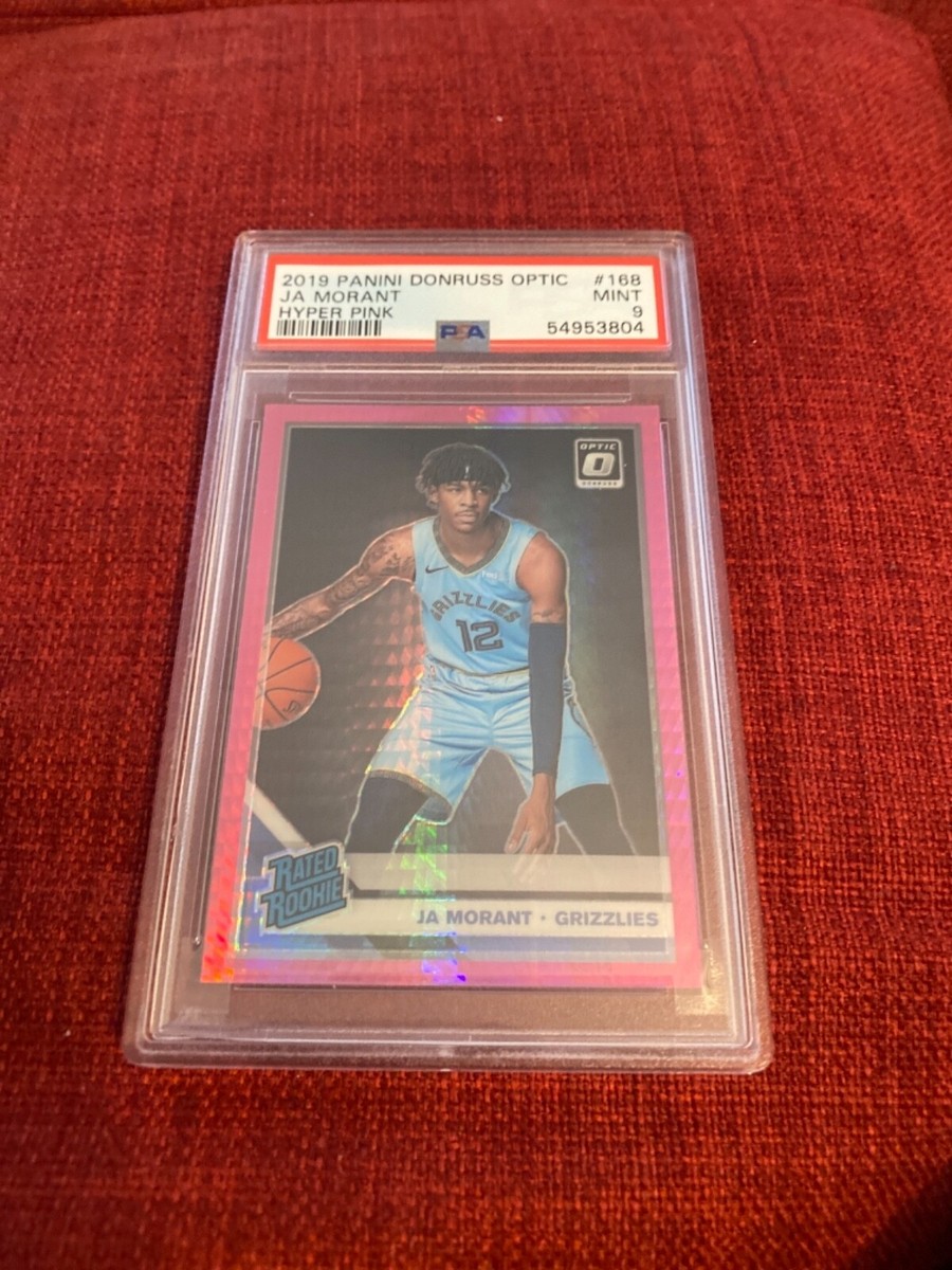 Ja Morant 2019 optic hyper pink #168 psa mint 9 | eBay