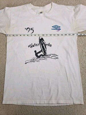 Vintage Umbro 1995 Water Works '95 Soccer Single-Stitch