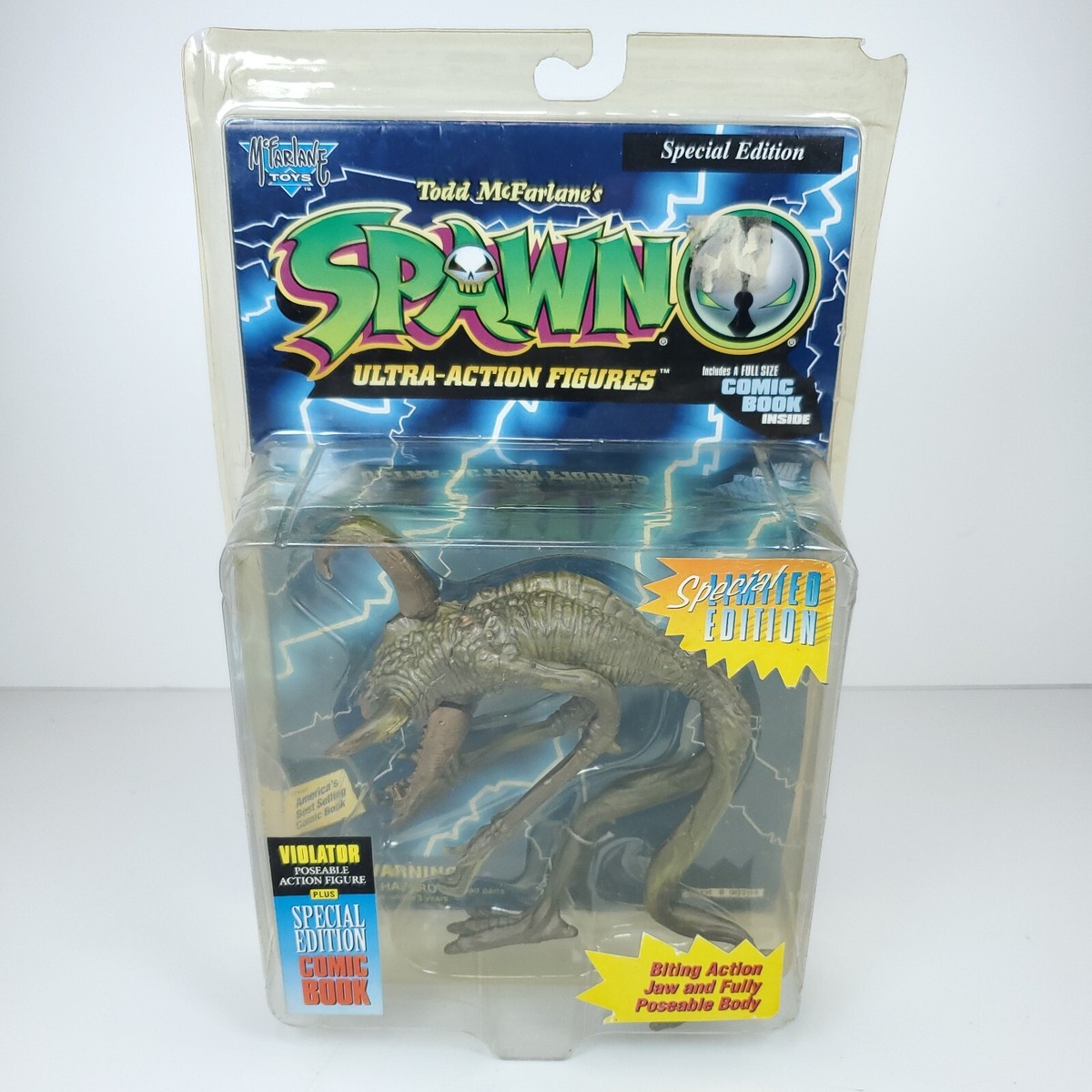 McFarlane Spawn Series 1 Limited Edition Gold Violator VARIANT 