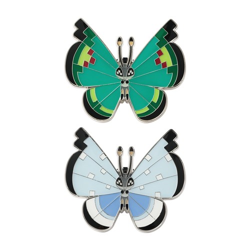 Pokemon Pin Vivillon 20 Patterns Pins Frame Set Pokemon Center Japan Original - Picture 7 of 16