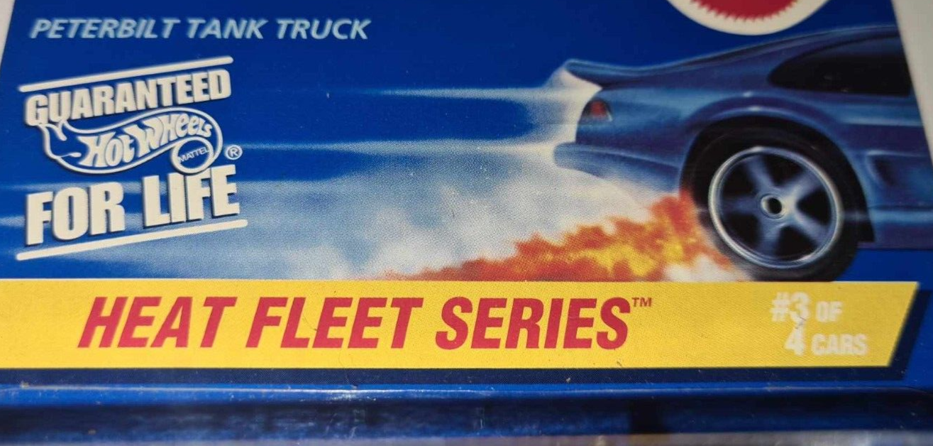 1996 Hot Wheels HEAT FLEET SERIES. Peterbuilt Tank Truck 3 of 4