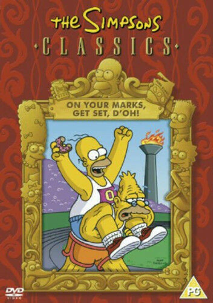 The Simpsons: On Your Marks, Get Set, D'oh! DVD (2004) FREE SHIPPING