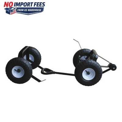 #ad #ad FARM TUFF Undercarriage Kit with 4quot; x 10quot; Pneumatic Tires Black 1728 NEW $87.87