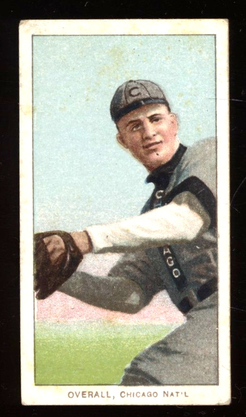 1909-11 T206 Orval Overall Sweet Caporal 350-460 Back VG NICE CARD